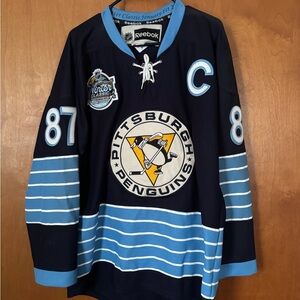 Reebok Pittsburgh Penguins Hockey Jersey 2011 Winter classic